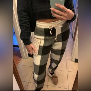 american eagle sherpa pants